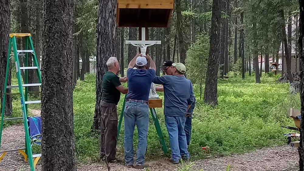 GiveSendGo Priest Lake Stations of the Cross The Leader in Freedom Fundraising.